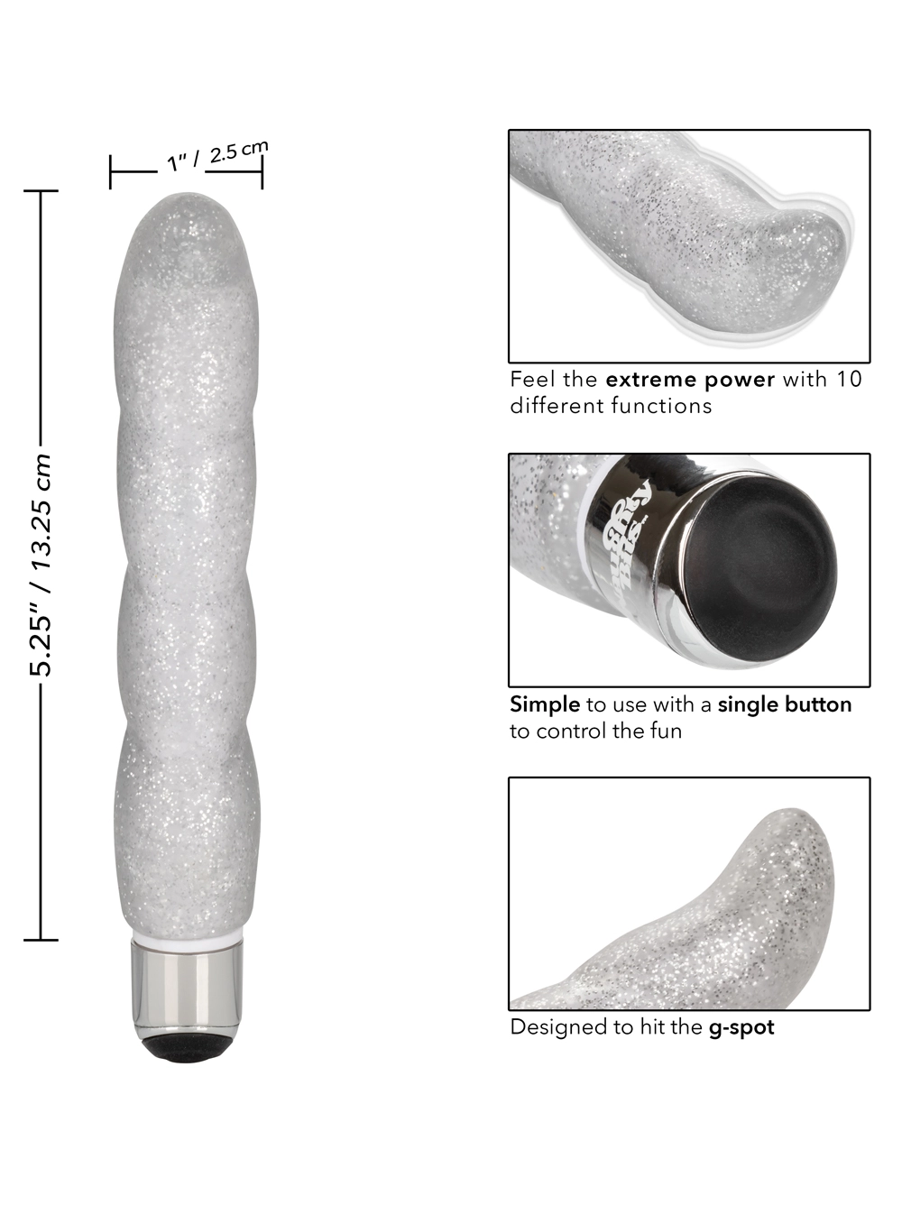 Cal Exotics Naughty Bits Screwnicorn G-spot Vibrator 4 Cal Exotics Naughty Bits Screwnicorn G-spot Vibrator - Image 4