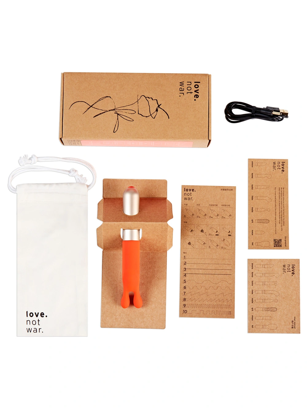 Love Not War Laska Vibrator 3 Love Not War Laska Vibrator - Image 3