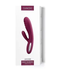 Svakom Adonis Ribbed Warming Rabbit Vibrator -Battery Vibrators Shop ga2b4drkhajbcypiab7i