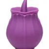 XR Brands Bloomgasm Wild Violet Licking Silicone Stimulator