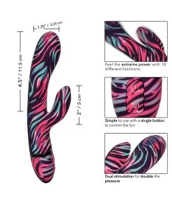 Cal Exotics Naughty Bits Menage A Moi Dual Wand -Battery Vibrators Shop hrsk7x73pkuppl5nzcdt