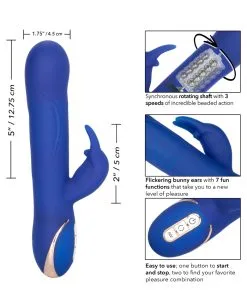 Cal Exotics Jack Rabbit Signature Rotating Beaded Rabbit Vibrator -Battery Vibrators Shop lyrkstrboqaxecme7sjq