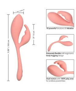 Cal Exotics Elle Liquid Silicone Bunny -Battery Vibrators Shop srdydfrk9xdrzlj48he8