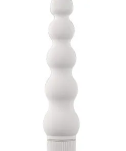 Doc Johnson White Nights 7" Ribbed Vibe