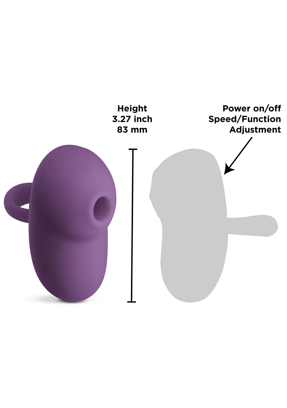 NS Novelties INYA - Allure Clitoral Stimulator 2 NS Novelties INYA - Allure Clitoral Stimulator - Image 2