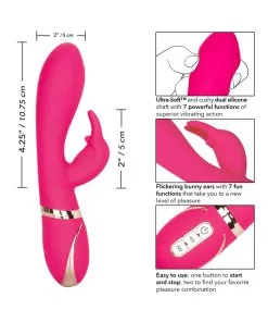 Cal Exotics Jack Rabbit Signature Ultra-Soft Rabbit Vibrator -Battery Vibrators Shop xqukkb38ghmvkiqln9rr